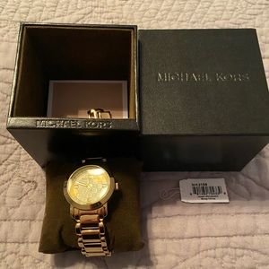 Michael Kors gold watch